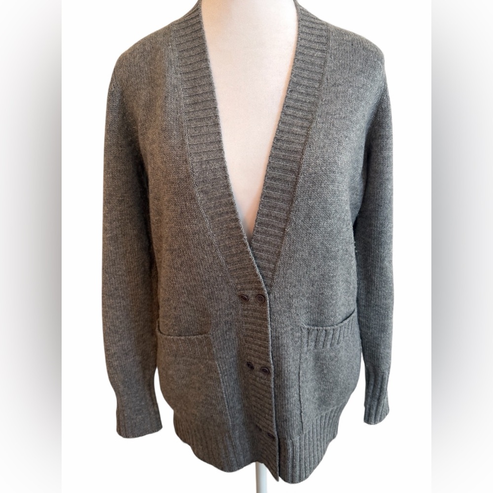Cashmere Wool Blend‎ Cardigan Saks Women's Size XS Winter Rivamonti
